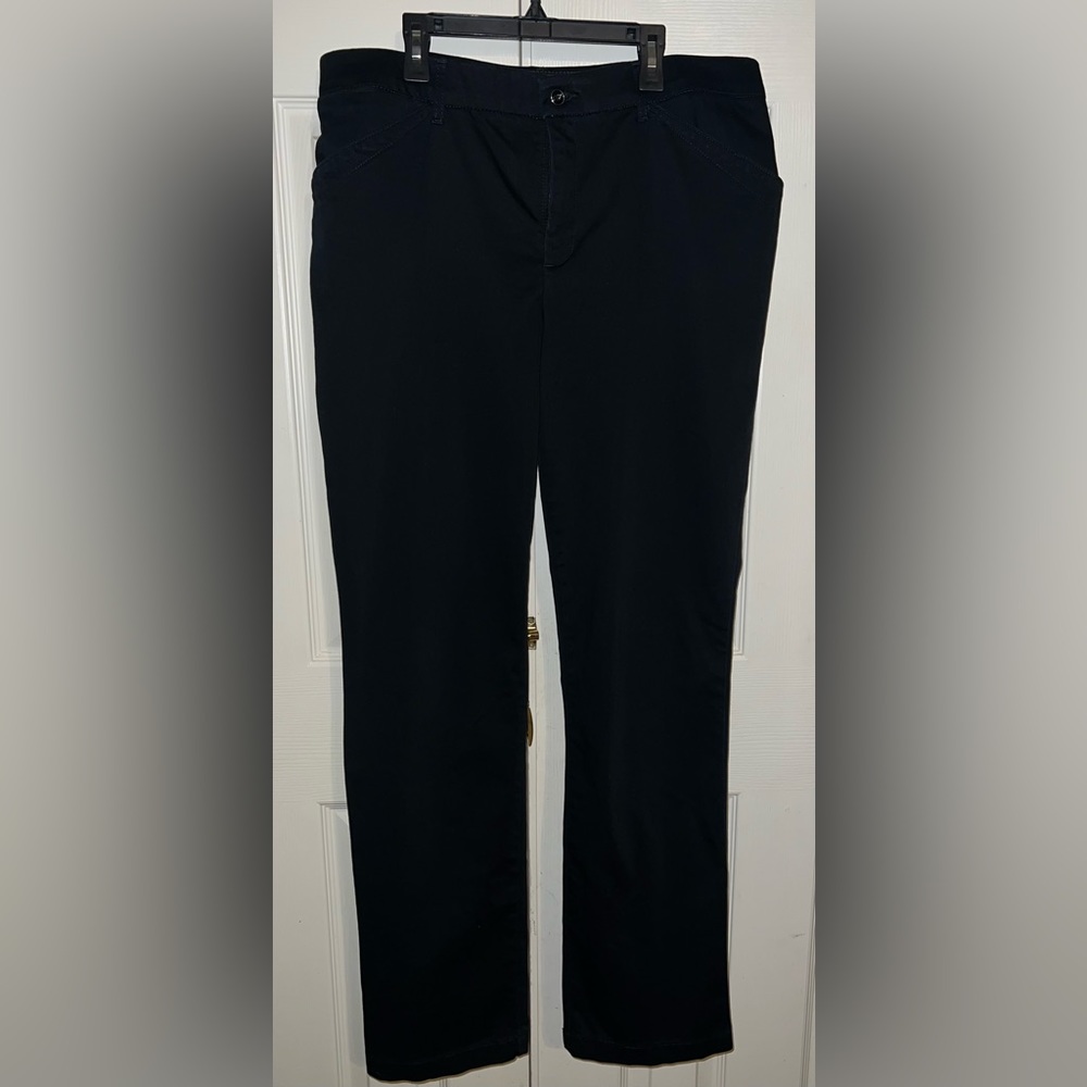 Lee flex motion relaxed fit straight leg pants size 14 tall
